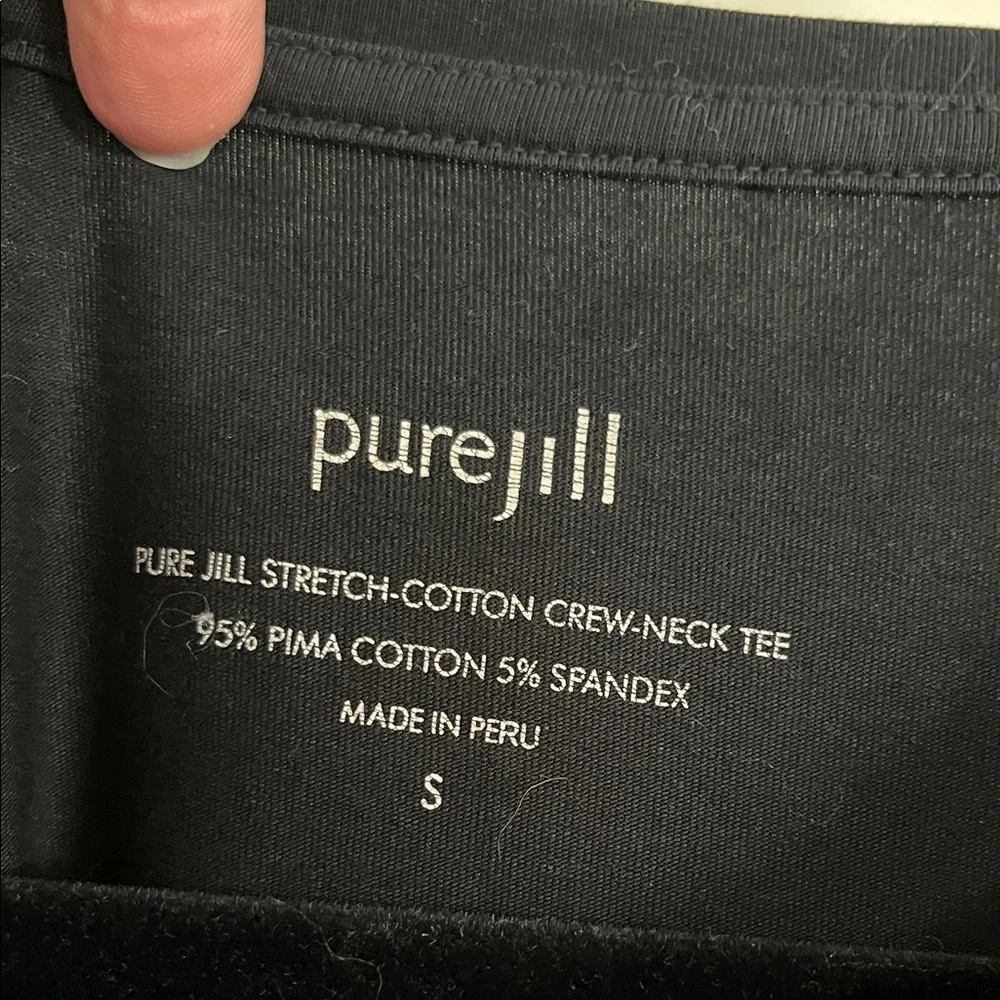 J. Jill | S | Black Long Sleeve Top - Picture 2 of 5